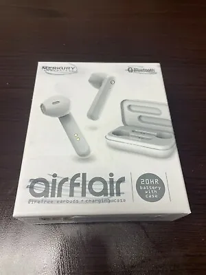 Merkury Innovations Airflair Wireless Earbuds With Charging Chase MI-E026T-White • $17.96