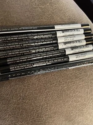 $33.95 • Buy (7) Avon True Color Brow LIGHT BROWN Glimmersticks  Discontinued Lot Of 7