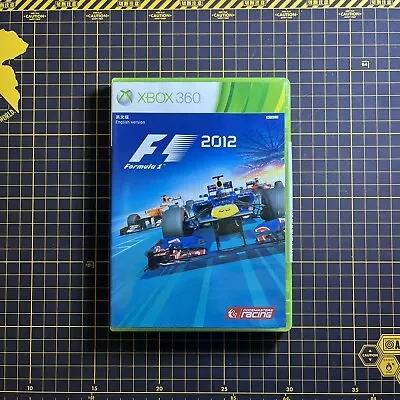 F1 2012 (Microsoft Xbox 360 2012) CIB Complete Asia English NTSC-J Clean • $18.90