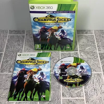 Champion Jockey: G1 Jockey & Gallop Racer Xbox 360 Video Game Complete VGC • £15.99