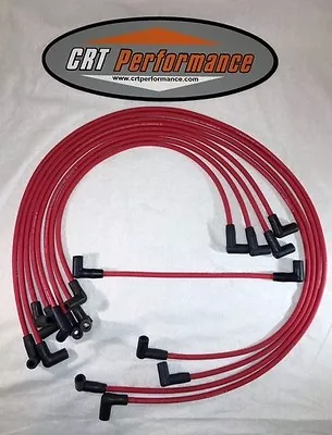 FORD Y-Block 256-272-292-312 HEI Distributor RED Spark Plug Wires MADE IN USA • $56.99