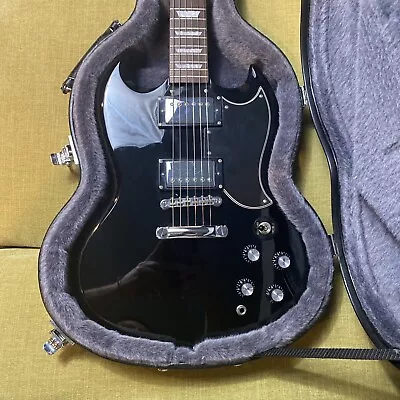 Epiphone SG G-400 6-String Ebony Electric Guitar With Case • $356.99