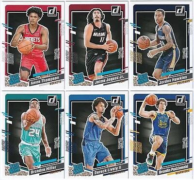 2023/24 Panini Nba Donruss - 'base - Rated Rookie' Cards - Choose Your Card • $2