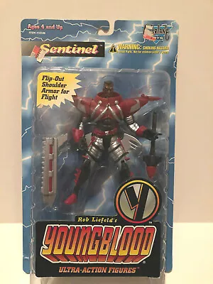 McFarlane Toys Rob Liefeld's Youngblood Sentinel Action Figure 1995 New  • $10.95