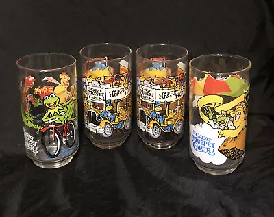 Vintage Lot Of 4 McDonald’s 1981 The Great Muppet Caper Glasses  • $19.99