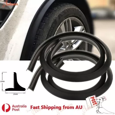 2x Universal Wheel Arch Car Fender Flares Trim Extension Protector Bumper 150cm • $19.99