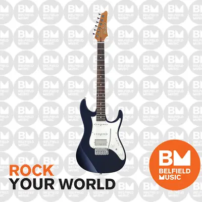 Ibanez AZ2204NW-DTB Prestige Electric Guitar Dark Tide Blue W/ Hardcase - BM • $2999