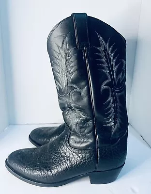 Men’s Tony Lama Leather Boots 9 1/2 • $59.99