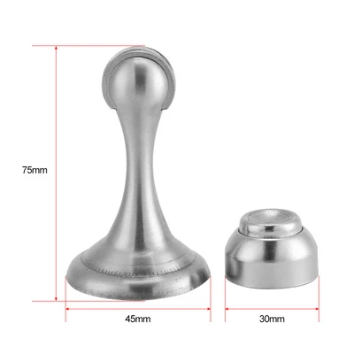£5.02 • Buy Stainless Steel Door Magnetic Stop Stopper Holder Home Room Office SL