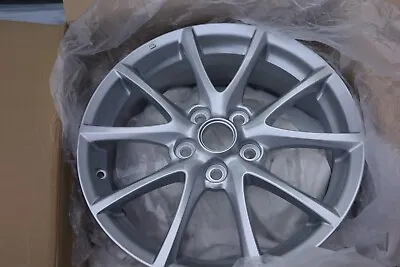 Wheel For 2009-15 Mazda Miata MX-5 17x7 Alloy 5 V Spoke Painted Silver • $175