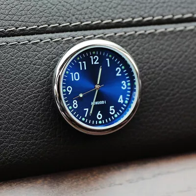 Mini Car Dashboard Clock Stick-On Watch Accessories For Truck Boat Car Vehicle • $4.90