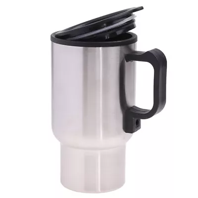 12V 450ml Stainless Steel Vehicle Heating Cup Electric Heating Car Kettle • £8.67