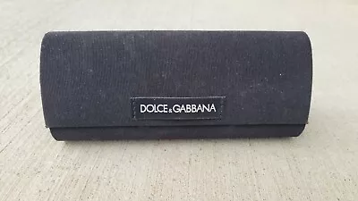 DOLCE & GABBANA Sunglasses Case _ Hard Shell Felt Lined Magnetic Closure • $19.99