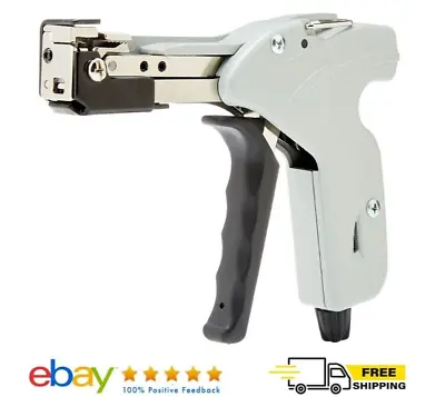 Stainless Steel Cable Tie Gun Tool Metal Tensioner Fastener Cutter 4.5-7.9mm New • £66.99