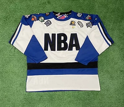 Brand New Vintage NBA Hockey Jersey Size 2XL Unk Y2K VTG Basketball • $55