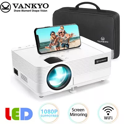 VANKYO Leisure 470 Mini Wifi Projector 1080P HD LCD Home Theater Projector • $36.89