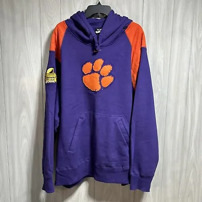 Nike Clemson Tigers Meineke Car Care Bowl Women’s Hoodie Size 3XL College NCAA • $35.14