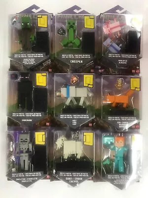 Minecraft Build-A-Portal 3.25-in Action Figure With  Piece & 1 Accessory • $24.99