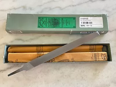 1 New NICHOLSON #08704 - 10  Mill Smooth Single Cut Hand File Made In USA • $17.50
