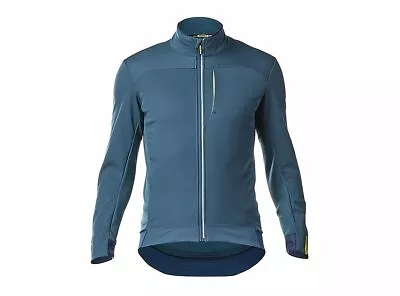 Mavic Essential Softshell Cycling Jacket - Majolica Blue • $90
