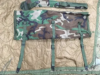 U.S Army Military Spare Barrel Case Range Bag Woodland M240 USGI • $35