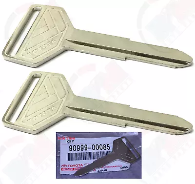 $29.95 • Buy Set Of 2 OEM Toyota Master Key 90999-00085 4Runner Celica Land Cruiser MR2 Supra