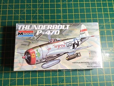 Used Monogram Thunderbolt P47D Aircraft In 1/48 Scale . • £5