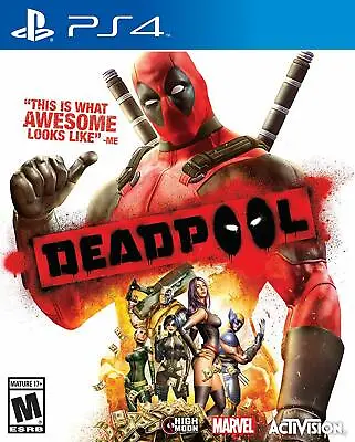 Marvel Dead Pool Deadpool Sony PS4 Playstation 4 Pro RPG Action Adventure Game • $299