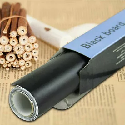 $3.92 • Buy 100X45cm Removable Chalkboard Sticker Kids Vinyl Wall Blackboard PVC Decal Home 