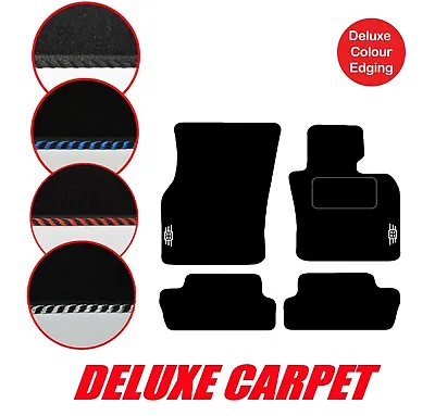 Union Jack GB Carpet Car Mats MINI Cooper 2014 Onwards F56/F57 3 Door With Logos • £15.99