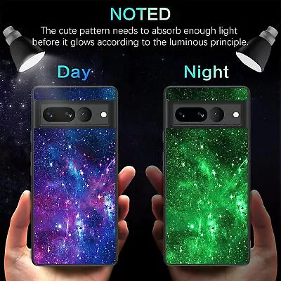 For Google Pixel 7 Pro Shockproof Rugged Hybrid Glow In The Dark Case Cover • $10.91