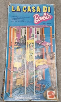 Pezzi Di Ricambio Per Barbie Townhouse 1975 - Mattel #7825, Ascensore E Parti, Vintage Originale