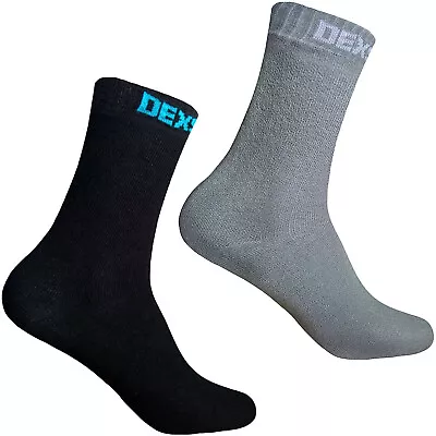 DexShell Mens Ultra Thin Waterproof Breathable Ankle Length Hiking Socks • £22