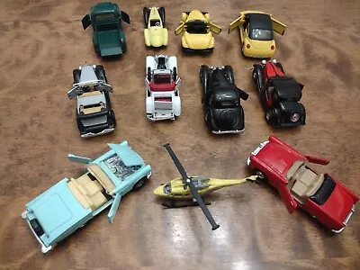 Matchbox 1/43 Misc Lot Of 11 Scale Model Cars. Various Makers. Franklin Mint Etc • $25