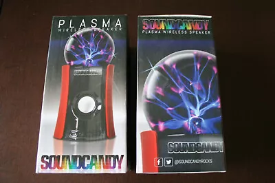 NOS NIB Plasma Ball Wireless Speaker SOUNDCANDY Model SC3011 RDB • $25.95