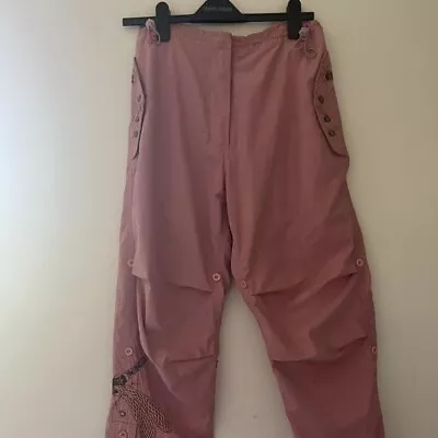 RARE 90s Maharishi  Soft Snopants Women’s With Embroidery Detail • £100