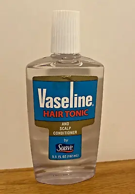Vintage Vaseline Hair Tonic Scalp Conditioner Suave 5.5 Oz New 15 Available • $25
