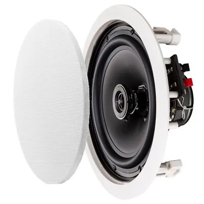 Osd Audio White Ice800 2 Way Ceiling Speaker Contractor Series Pair 8  • $40