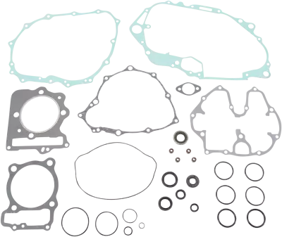 Moose Complete Engine Rebuild Gasket Kit With Oil Seals Honda XR400R 99-04 • $97.14