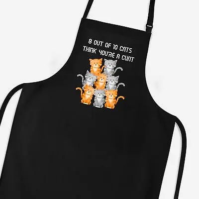 8 Out Of 10 Cats Apron • £16.99