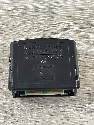 Official Nintendo 64 N64 Jumper Pack Pak Authentic Original NUS-008  OEM • $5.99