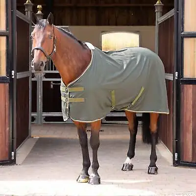 Shires Tempest Original Stable Sheet - Khaki | Equestrian Equipment • £39.99