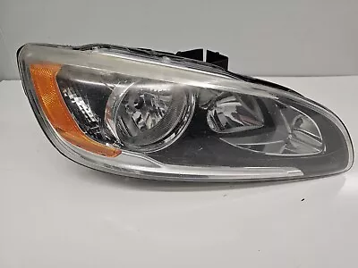 14-18 Volvo S60 V60 31420288 Passenger Halogen Headlight Assembly • $95