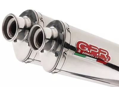 Honda Varadero 1000 99-11 GPR Exhaust Systems Trioval Slipon Mufflers Silencers • $558