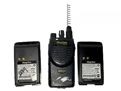 Mag One Motorola BPR 40 MagOne BPR40 Two-Way Radio Analog 450-470MHz A5 • $47.08