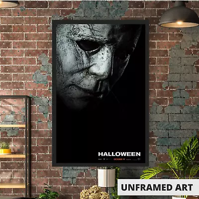 Horror Poster - Halloween 2018 Movie Poster Michael Myers - 11x17  Wall Art • $14.90