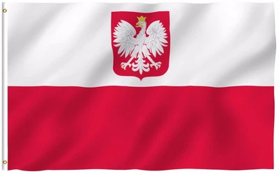 $8.88 • Buy Poland Eagle Flag Polish National Banner Polyester 3x5 Foot Country Flags 100D
