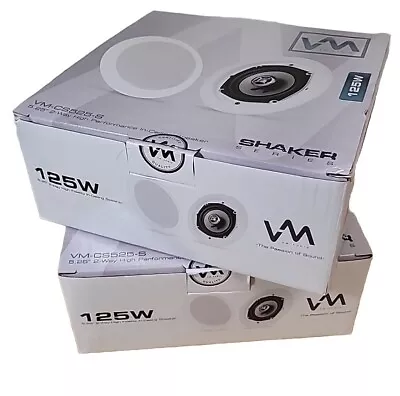 1 Pair-VM Audio 125W Shaker Series 2-way In-ceiling Speaker VM-CS525-S • $45