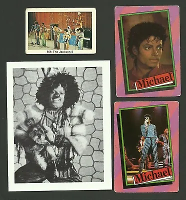 Michael Jackson Five Singer Fab Card Collection BHOF • $19.95