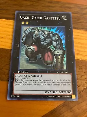 Gachi Gachi Gantetsu YS11-EN042 1st Edition Super Rare LP + BONUS • $1.74